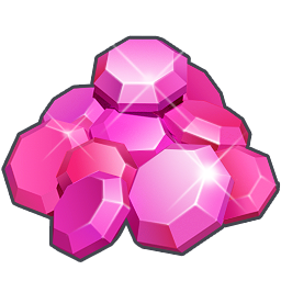 MAX NUMBER OF pink gems
