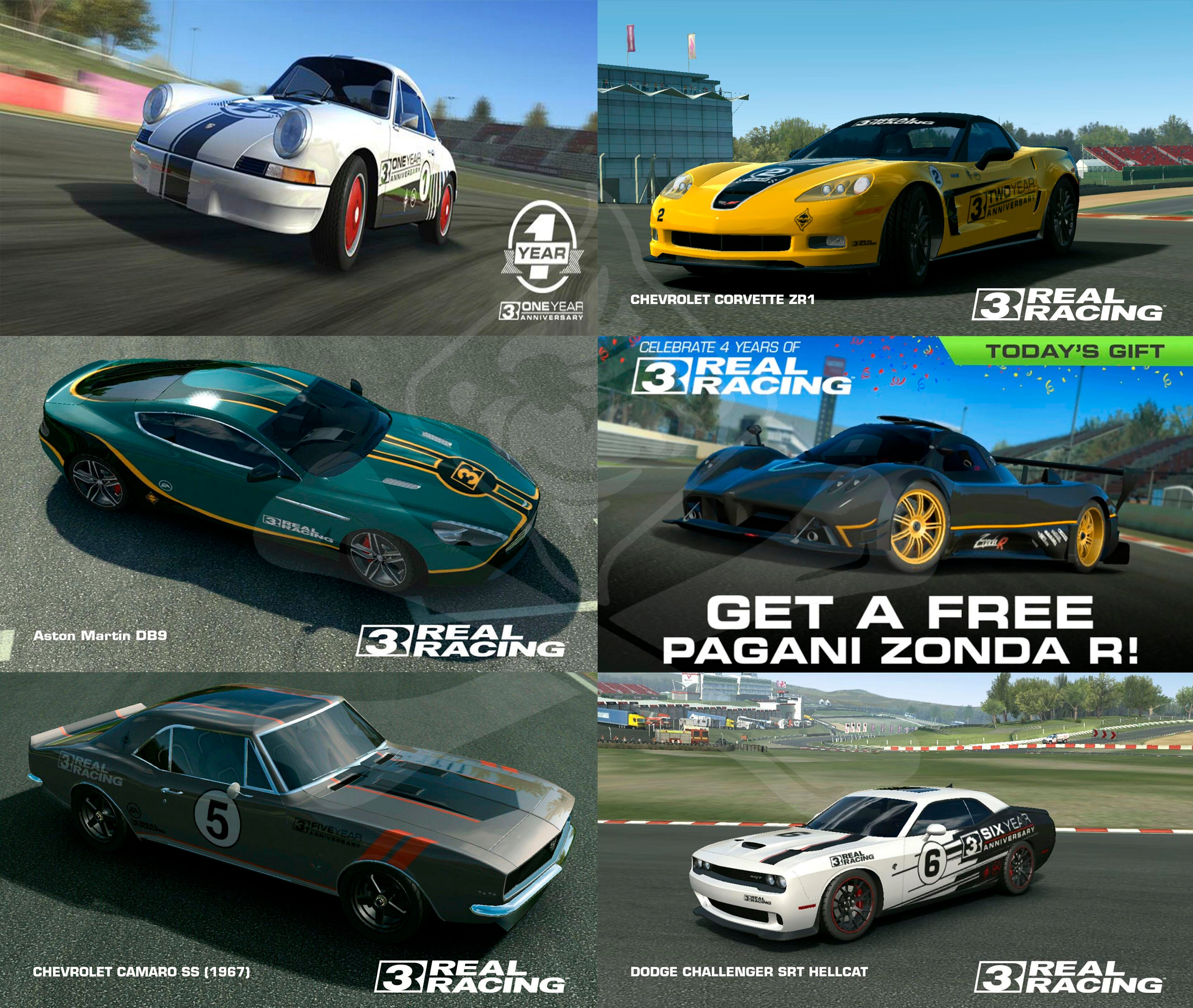 สูงสุดจำนวน รถ REAL RACING 3