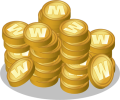 מקסימום מספר של מטבעות