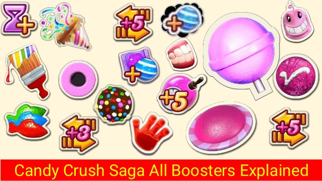 MAX NUMBER OF boosters CANDY CRUSH SODA SAGA