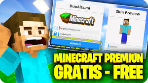 CUENTAS MINECRAFT GRATIS