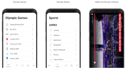 Le migliori app per guardare i giochi olimpici