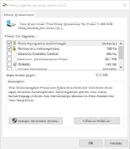 Remove Windows.old: delete the folder with Windows 10