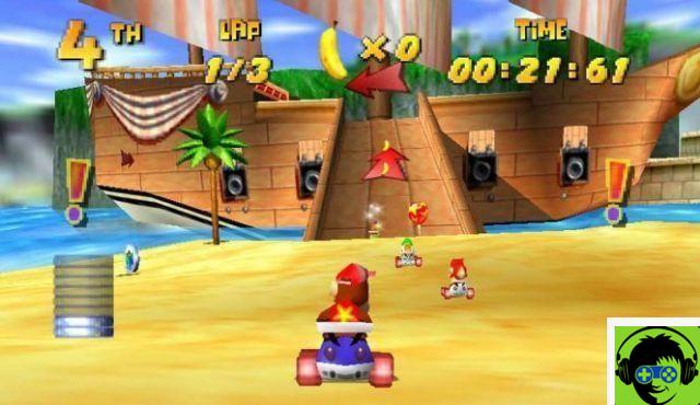 Truques e senhas do Diddy Kong Racing N64