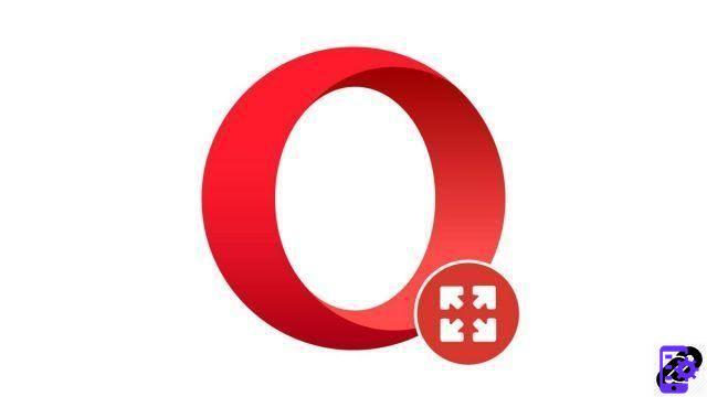 How to activate and deactivate full screen mode on Opera?