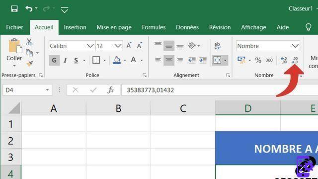 How to automatically round the number of a cell in Excel?