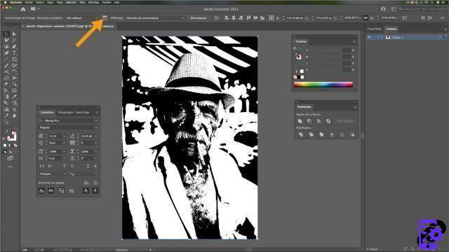 How to vectorize an image with Illustrator?