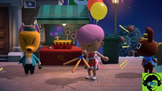 Los 12 artículos de la rifa de fuegos artificiales de agosto de Redd en Animal Crossing: New Horizons