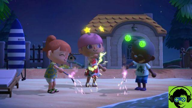 Los 12 artículos de la rifa de fuegos artificiales de agosto de Redd en Animal Crossing: New Horizons