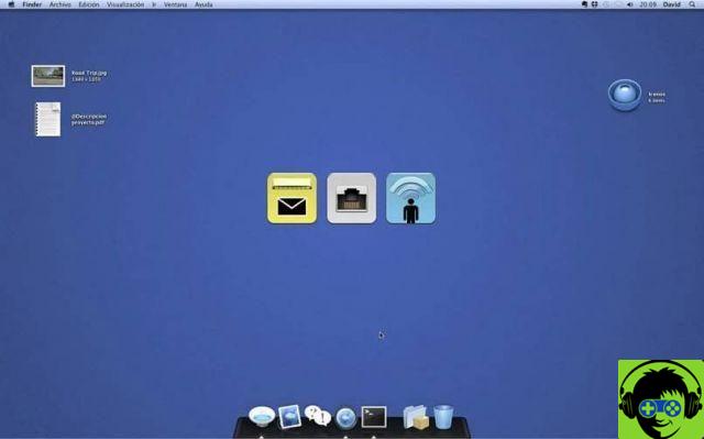 Como ocultar ícones e pastas em uma área de trabalho do Mac OS - Muito fácil