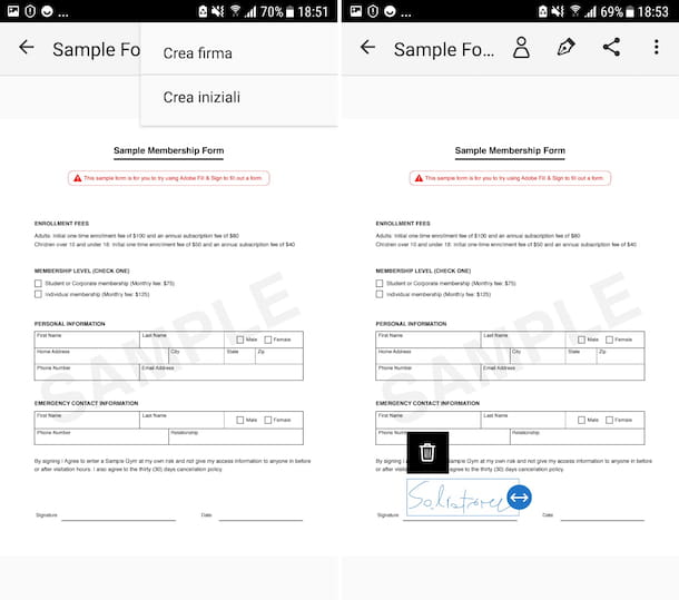 Como inserir assinatura de imagem em PDF