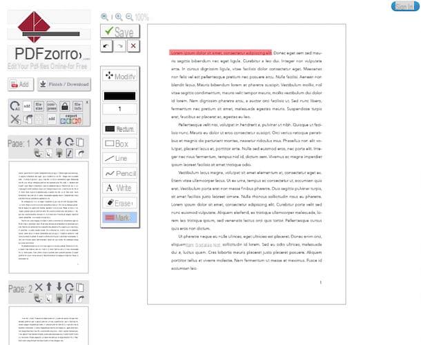 Como destacar texto em PDF