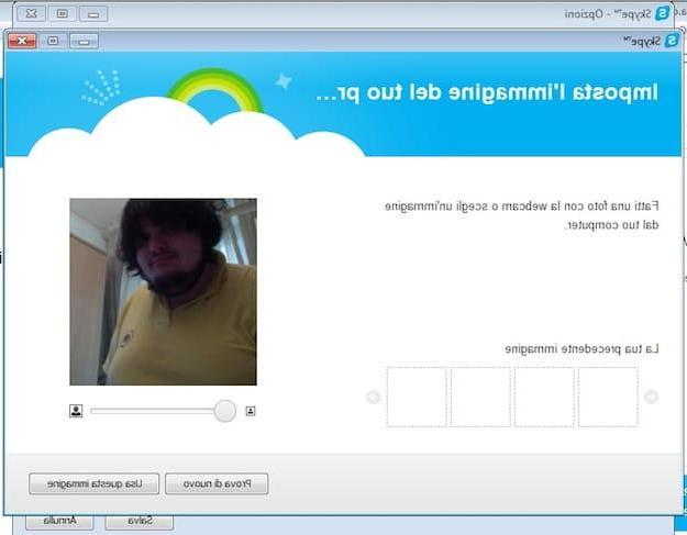 Come scattare foto su Skype