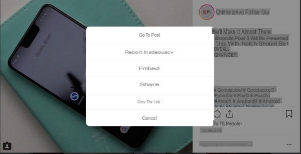 Come copiare link Instagram e condividerlo