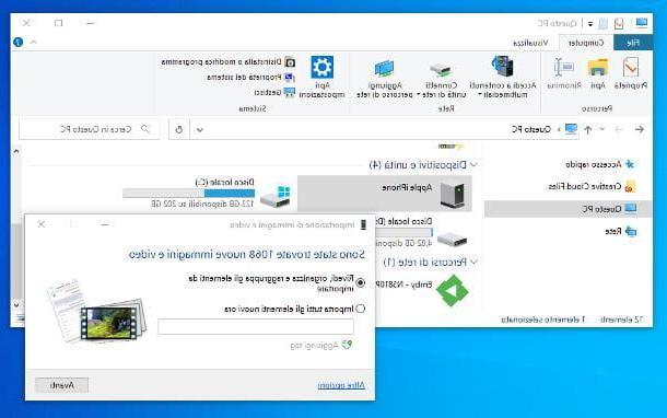 Come importare foto da iPhone a PC
