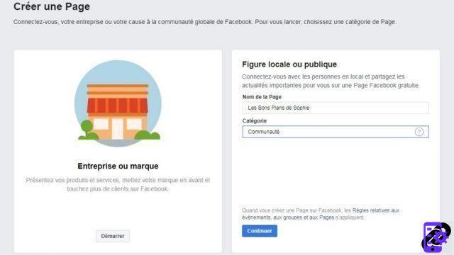 How to create a page on Facebook?