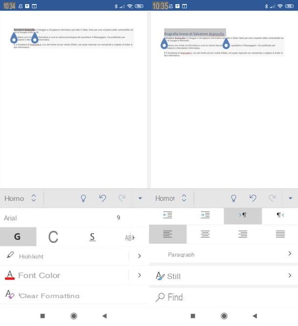 Comment écrire dans Word