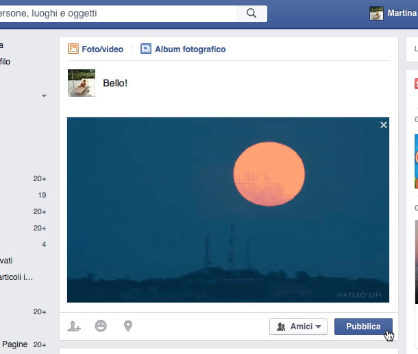 Comment télécharger des GIF sur Facebook