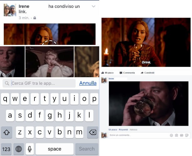 Como enviar GIFs para o Facebook