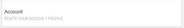 How to delete Google+ account
