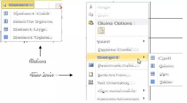 Word tables: create, modify, enlarge, delete ...