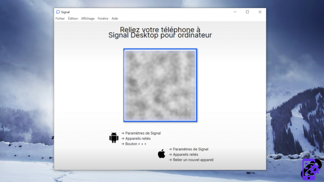 Como usar o Signal no computador?