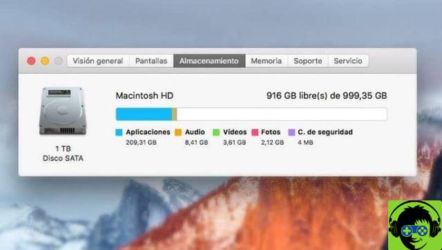 Como liberar espaço de armazenamento no disco rígido do MacOS?