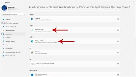 Windows 11: how to change the default browser