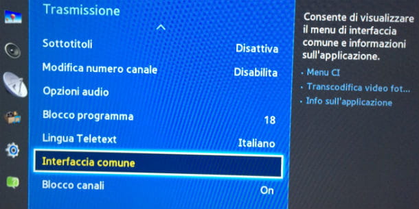 Cómo insertar el CAM en el televisor Samsung