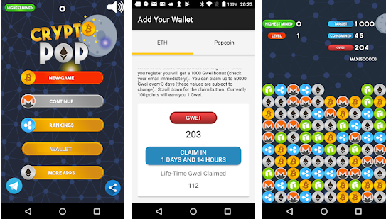 Les meilleures applications pour gagner des cryptomodes