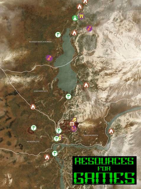 Guía Witcher 3 Mapas, Puntos de Interés, Coleccionables