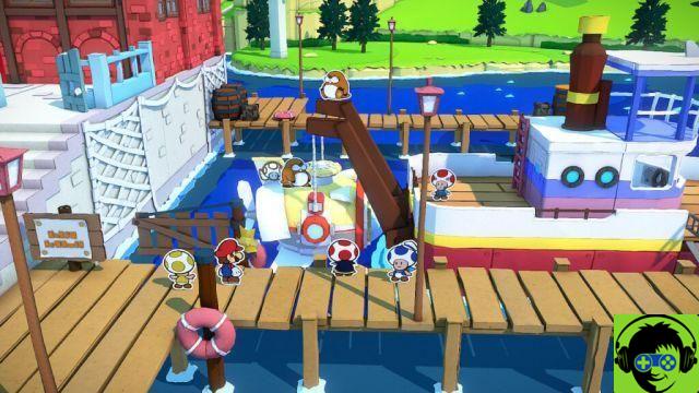 Paper Mario: El rey del origami - Cómo encontrar la isla de los diamantes | Gran recorrido por el mar