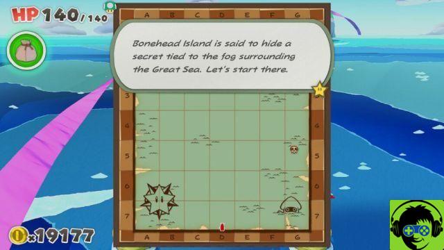 Paper Mario: The Origami King - How To Find Diamond Island | Great Sea Walkthrough