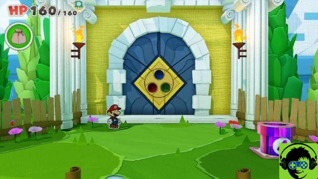 Paper Mario: The Origami King - Como encontrar Diamond Island | Passo a passo do Grande Mar