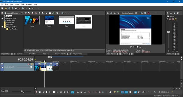 How to use Sony VEGAS