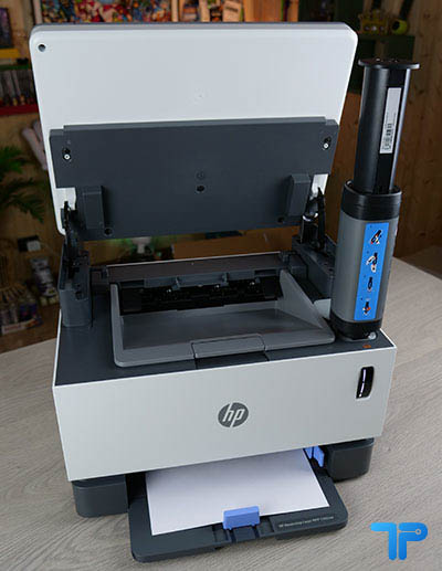 La revue HP Neverstop Laser 1202nw. L'imprimante est renouvelée.