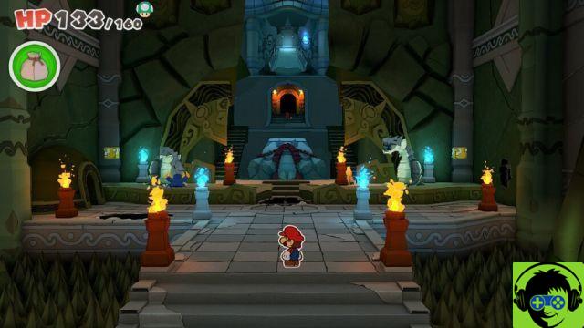 Paper Mario: The King of Origami - Cut the Purple Streamer | Passo a passo da torre do mar