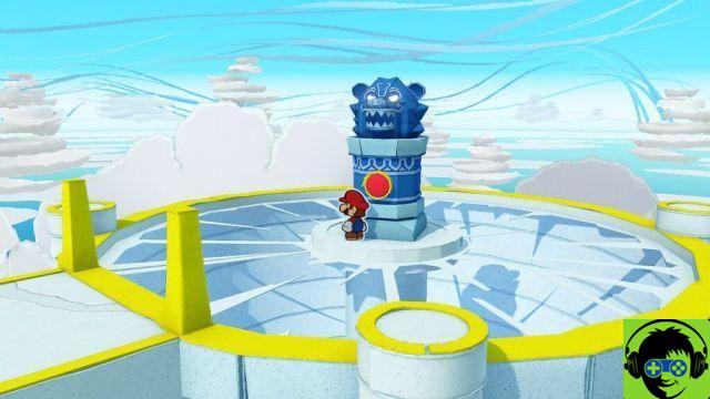 Paper Mario: The King of Origami - Cut the Purple Streamer | Passo a passo da torre do mar