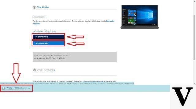 Télécharger la mise à jour ISO Windows 10 Creators