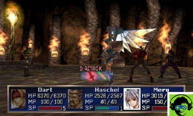 Cheats e códigos de The Legend of Dragoon para PS1