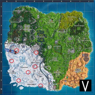 Fortnite - Tous les Emplacements et Carte des Gnomes