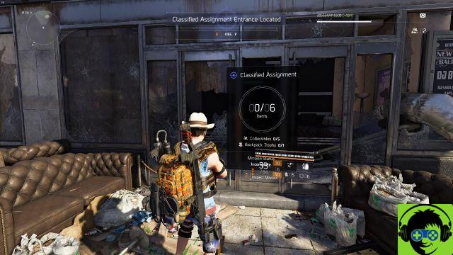 Division 2 Nightclub Classified Assignment: Where to Find Backpack Charm and Audio Logs