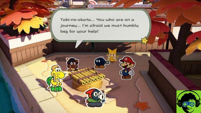 Paper Mario: The Origami King - Salva il bastone, prendi l'osso e trova la chiave del castello | Soluzione di Shogun Studios