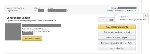 Como receber uma fatura da Amazon