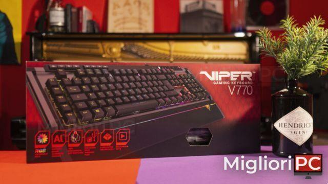 Viper V770 • ¡Teclado mecánico Patriot Memory!