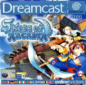 Skies of Arcadia - códigos e cheats do Sega Dreamcast