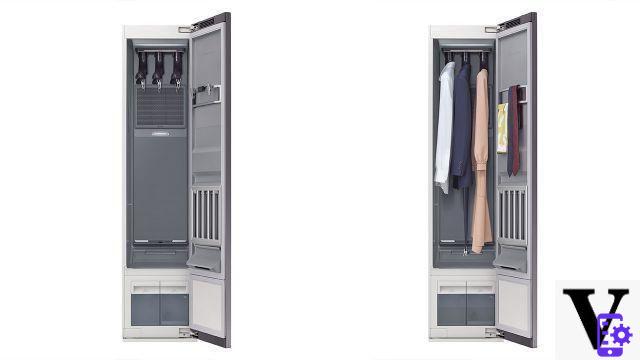 The review of Samsung AirDresser, the smart wardrobe that sanitizes clothes