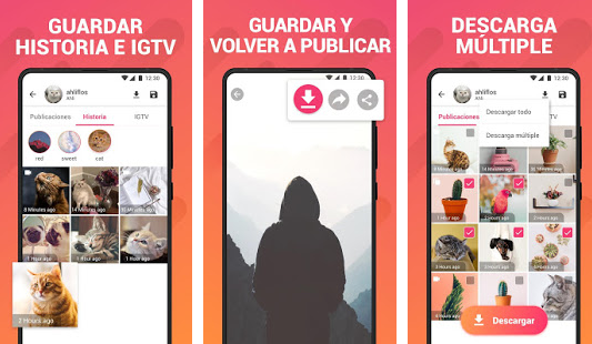 As melhores aplicações para descarregar vídeos de instagramação