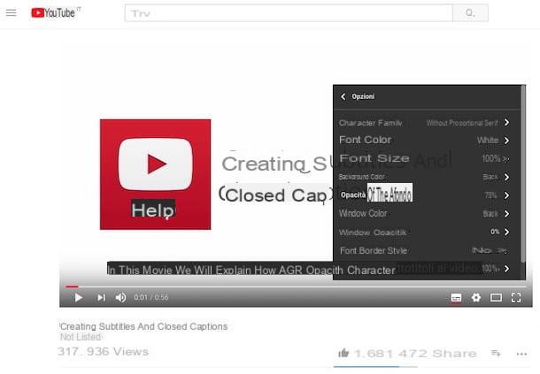 Come mettere i sottotitoli su YouTube