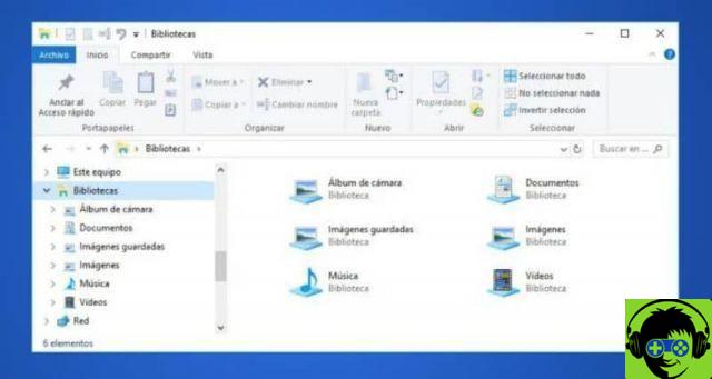 Cómo cambiar y personalizar el icono de la carpeta Bibliotecas de Windows 10